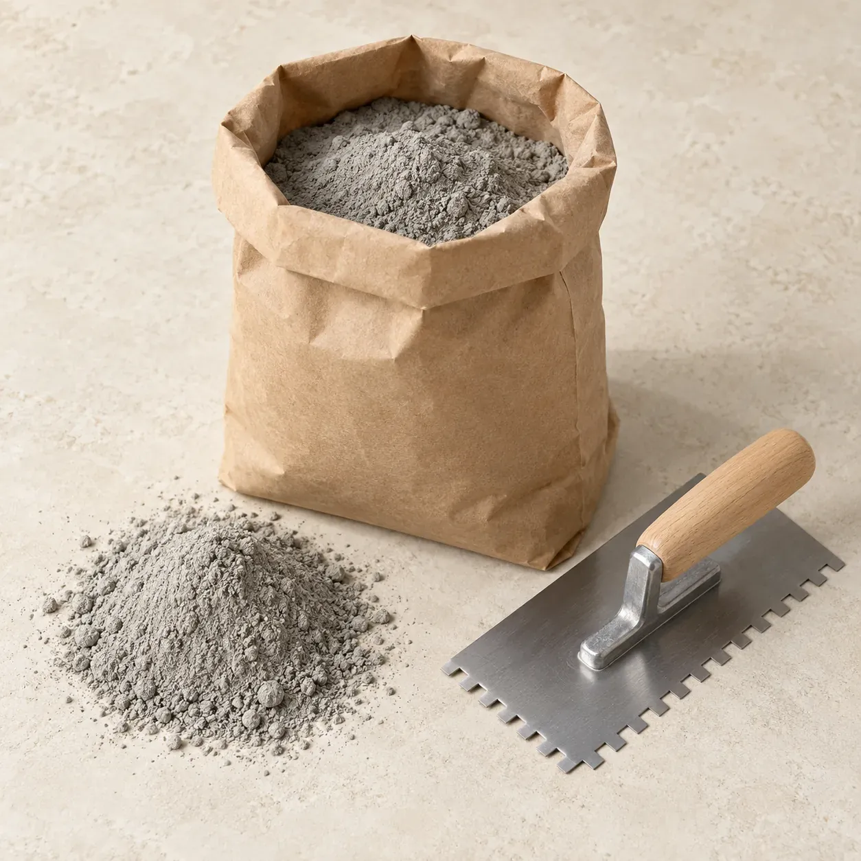 Ciment-colle gris pour mosaïque 1 kg