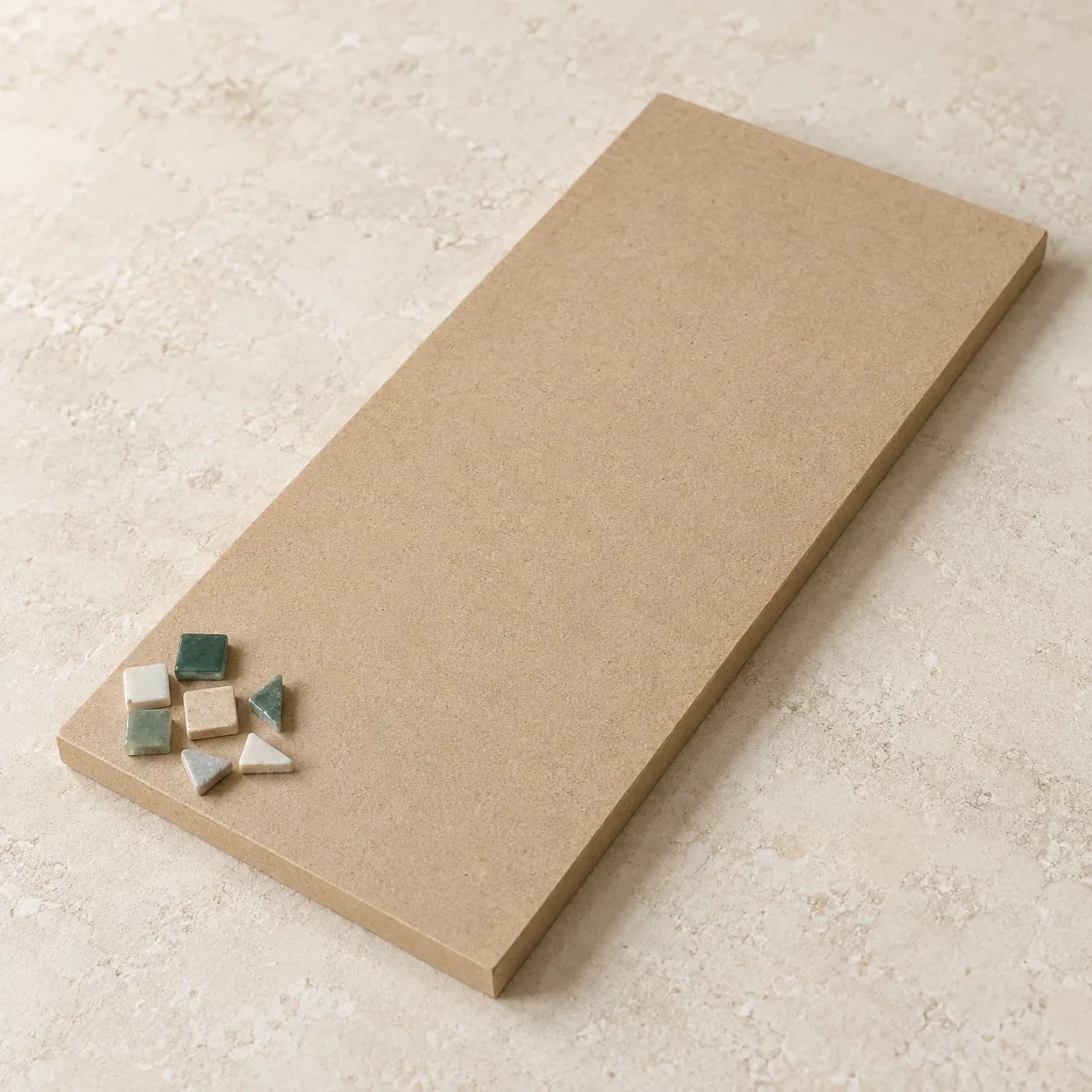 Support en bois rectangulaire 20 × 41 cm à mosaïquer